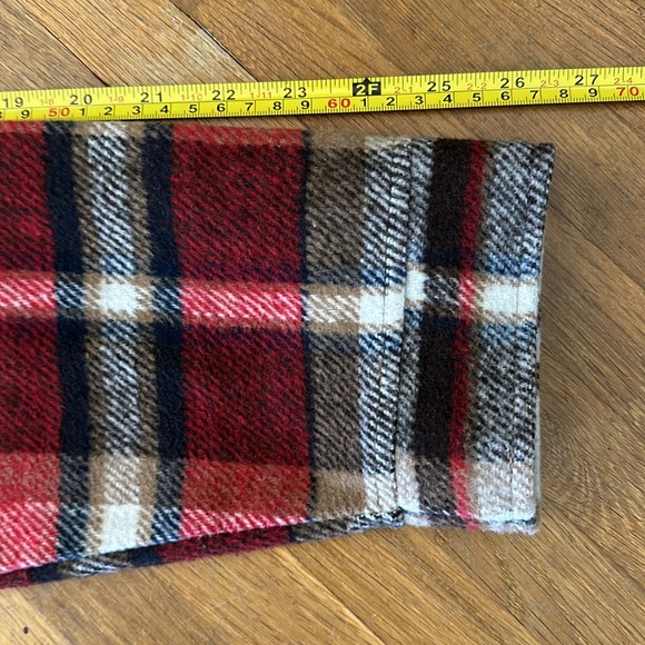 *last chance* Amazon Yeokou | Women’s red & white plaid shacket w/ buttons - Picture 11 of 16